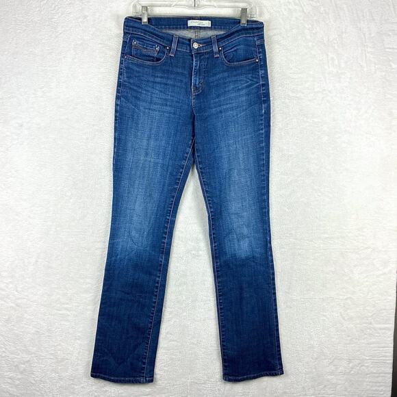 VTG Levis 505 Straight Leg Jeans Womens 30x32 Stretch Flap Pocket Y2K Rocker - Picture 3 of 10